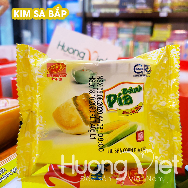 Bánh pía kim sa bắp tan chảy 12 bánh