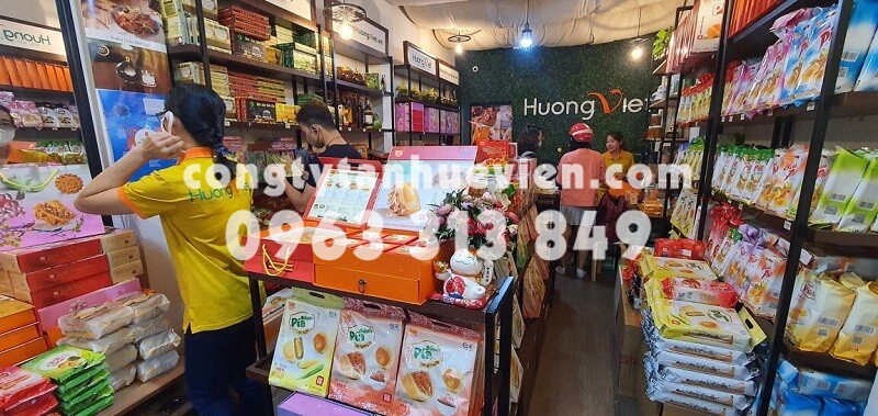 cửa hàng bánh pía Tân Huê Viên tại quận 1