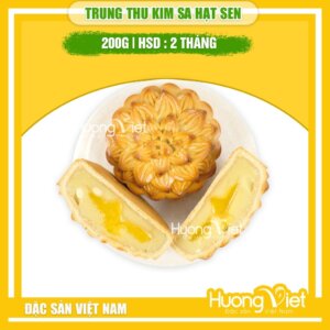 Bánh trung thu kim sa hạt sen Tân Huê Viên 200gr - MS52