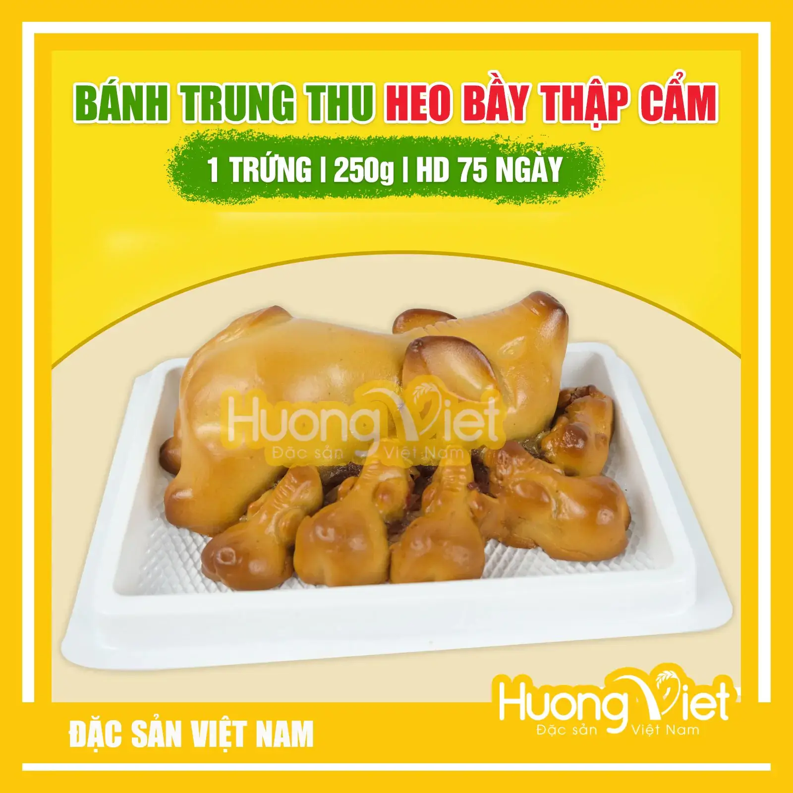 bánh trung thu heo bầy