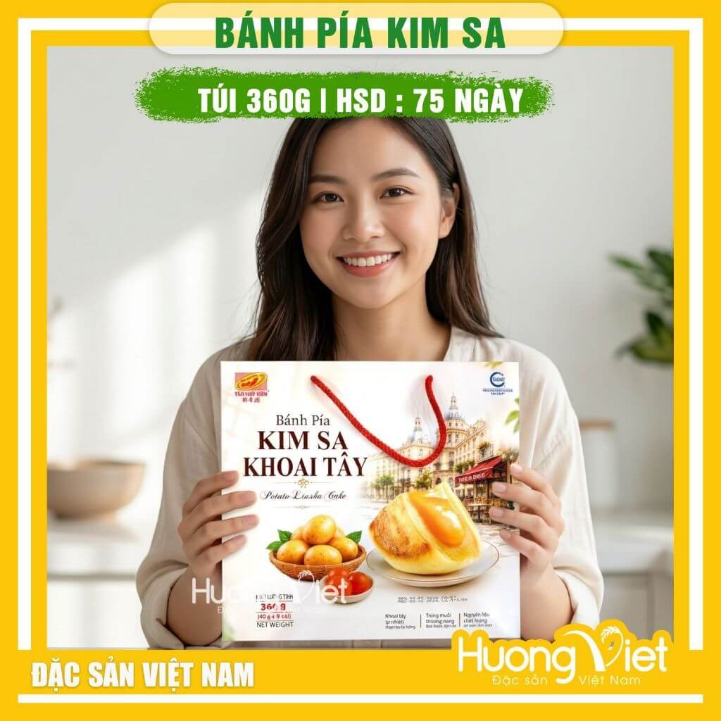 bánh pía kim sa khoai tây