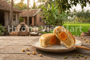 Bánh pía Tân Huê Viên - thương hiệu lâu đời ở Sóc Trăng. 