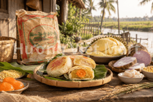 Thực tế, các sản phẩm bánh Pía tại địa phương hiện khá đa dạng. Từ bánh Pía sầu riêng, sầu riêng khoai môn đến bánh Pía kim sa và nhiều biến thể khác.