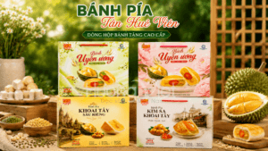 Hộp quà tặng mới ra mắt của Tân Huê Viên rất phù hợp để làm quà biếu tặng